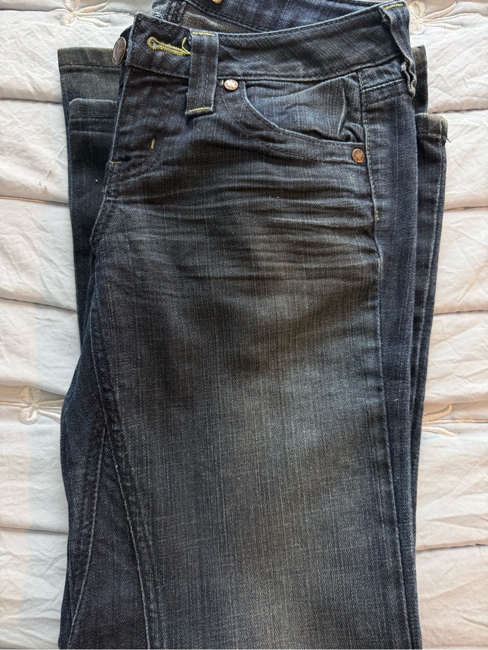 Low rise jeans bootcut